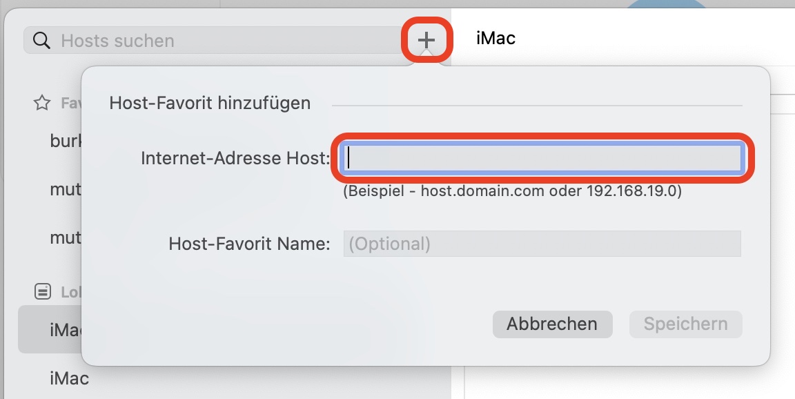 FileMaker Host hinzufügen IP Adresse FileMaker Host hinzufügen IP Adresse